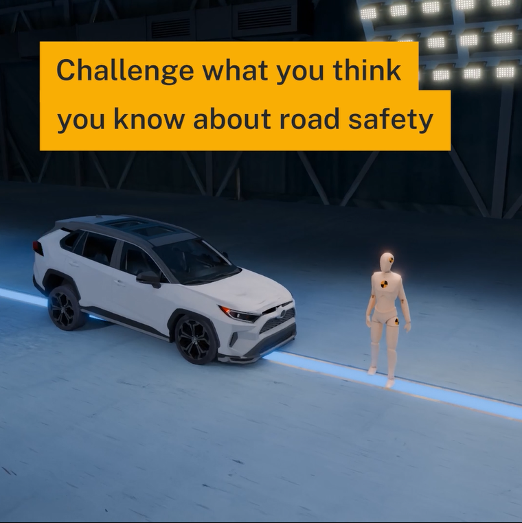 Pedestrian video 1:1 15 sec